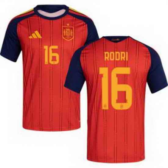 Women 16 Spain Rodri World Cup 2026 Away Replica Jersey   1